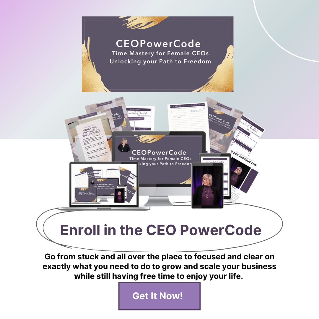 The CEO PowerCode Program – Tracey Watts Cirino