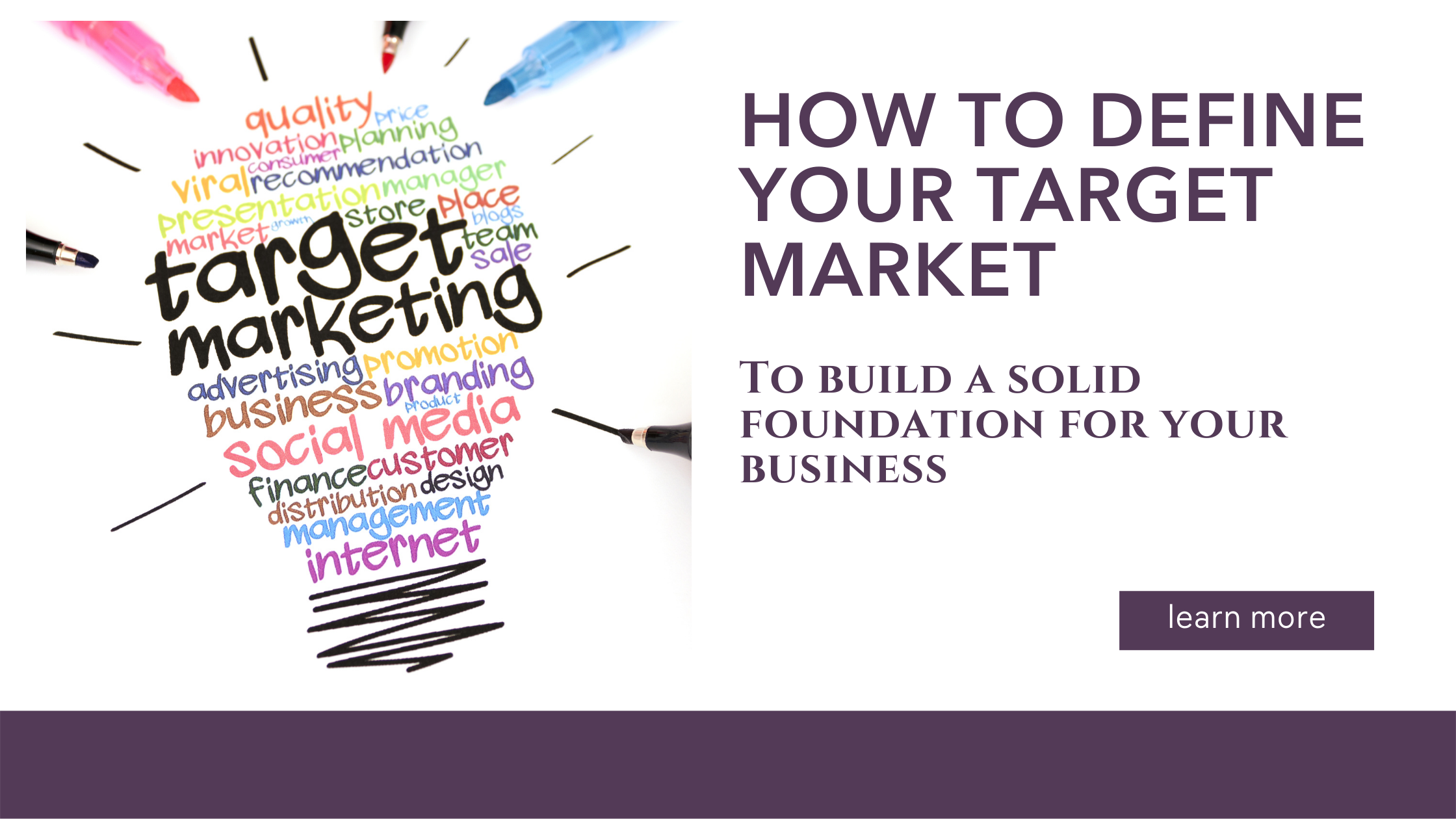 How to Define Your Target Market