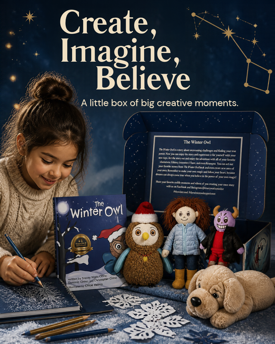 Winter Owl Experience Box/St. Joan of Arc Edition