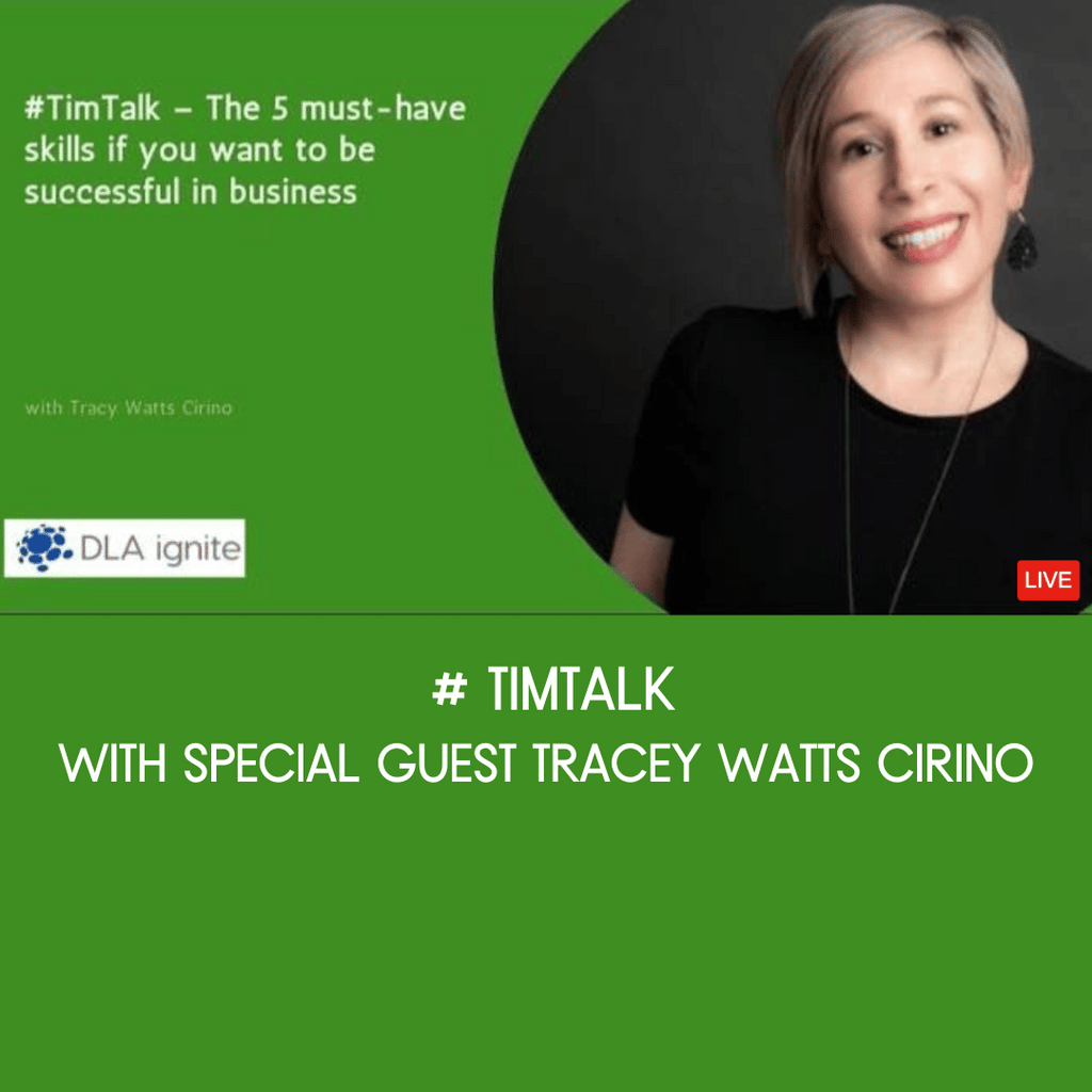#TimTalk 5 Must have skills to be successful in business with Tracey Watts Cirino