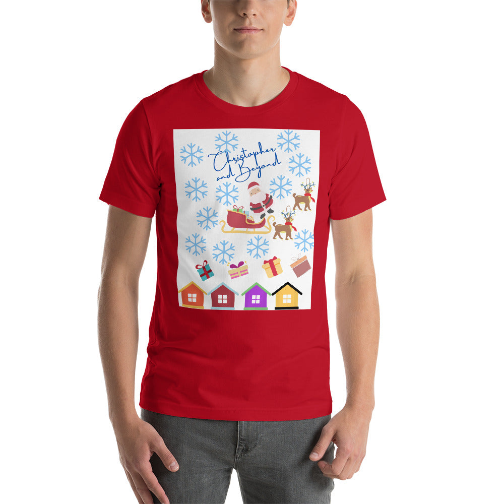 Christopher and Beyond Adult Holiday Short-Sleeve Unisex T-Shirt