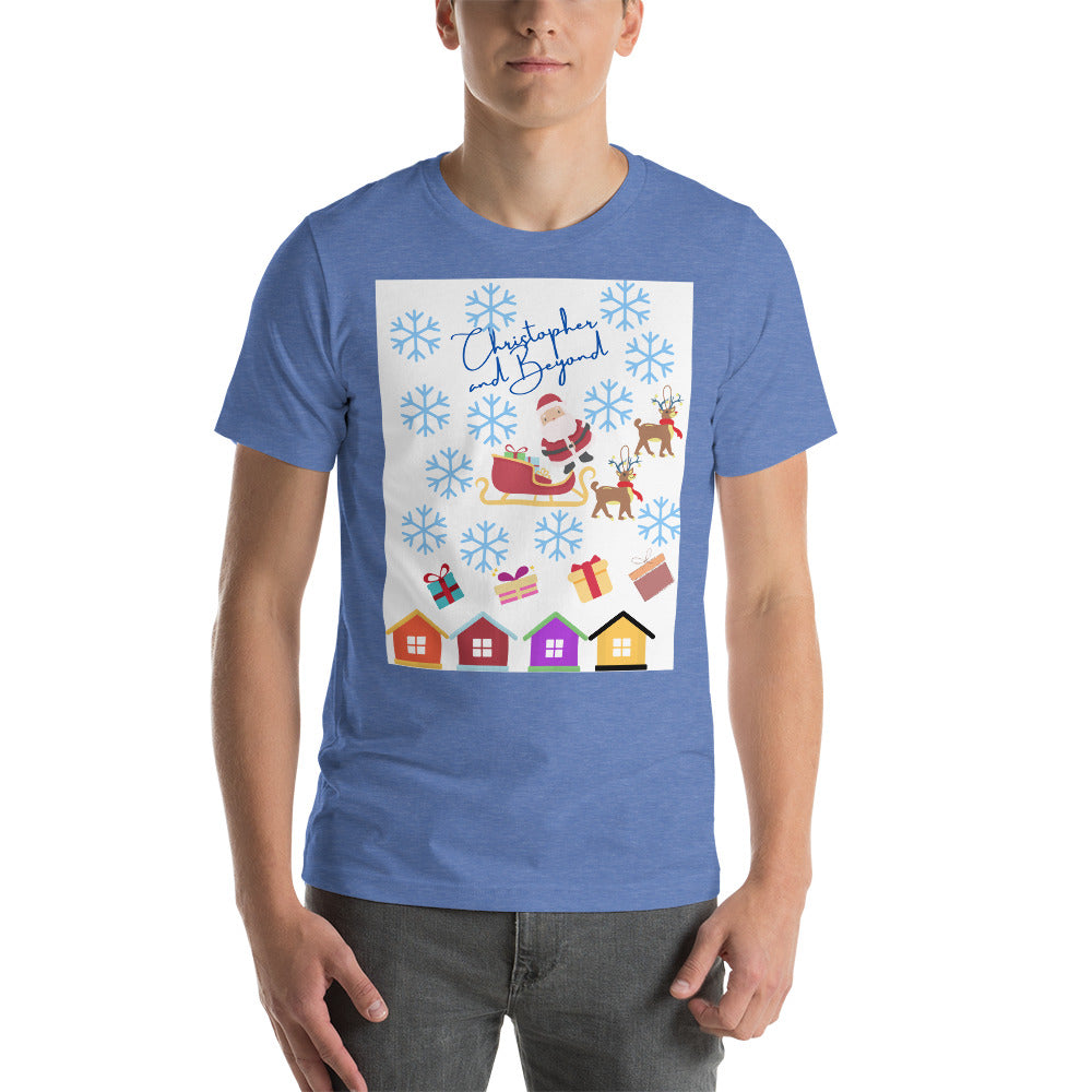 Christopher and Beyond Adult Holiday Short-Sleeve Unisex T-Shirt