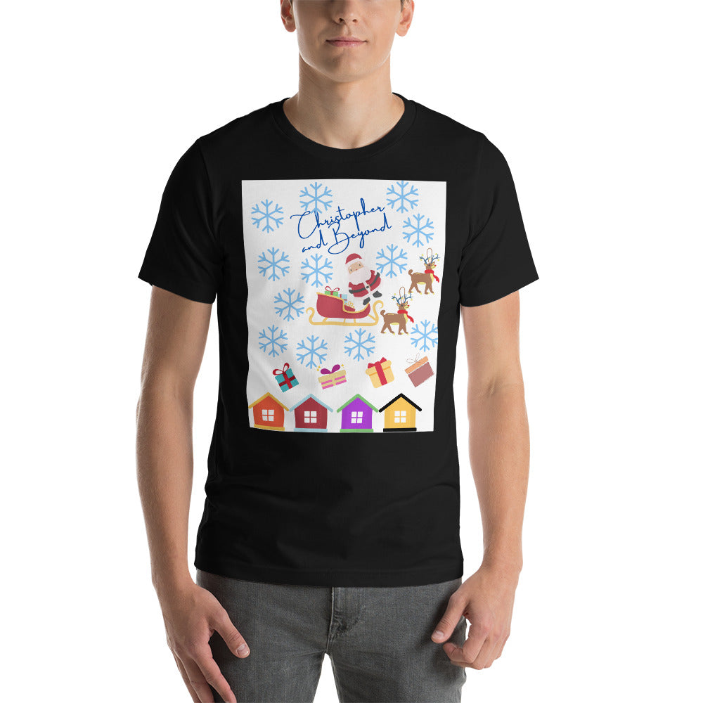 Christopher and Beyond Adult Holiday Short-Sleeve Unisex T-Shirt