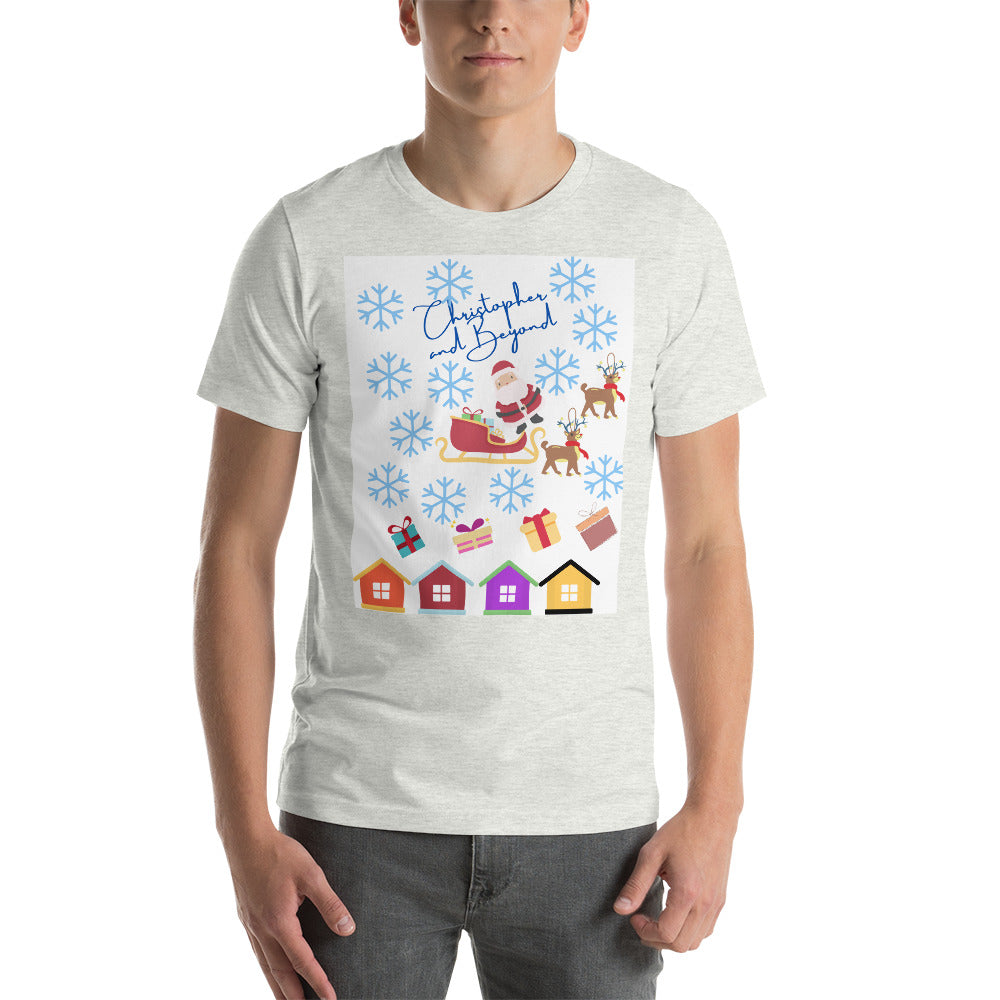 Christopher and Beyond Adult Holiday Short-Sleeve Unisex T-Shirt
