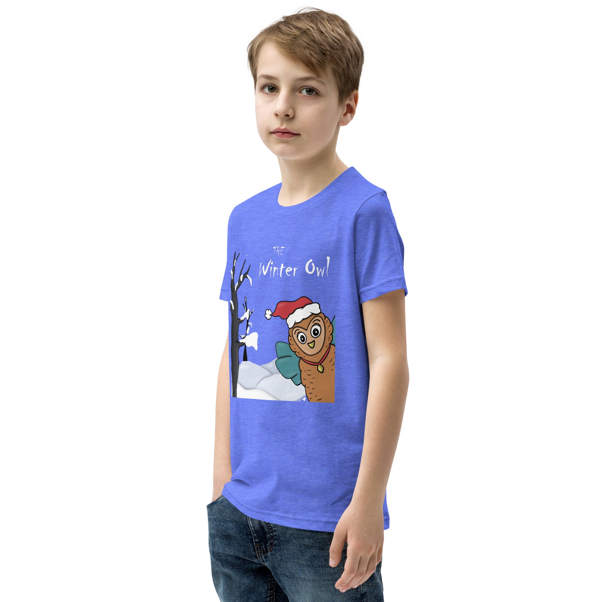 Winter Owl Youth Short Sleeve T-Shirt