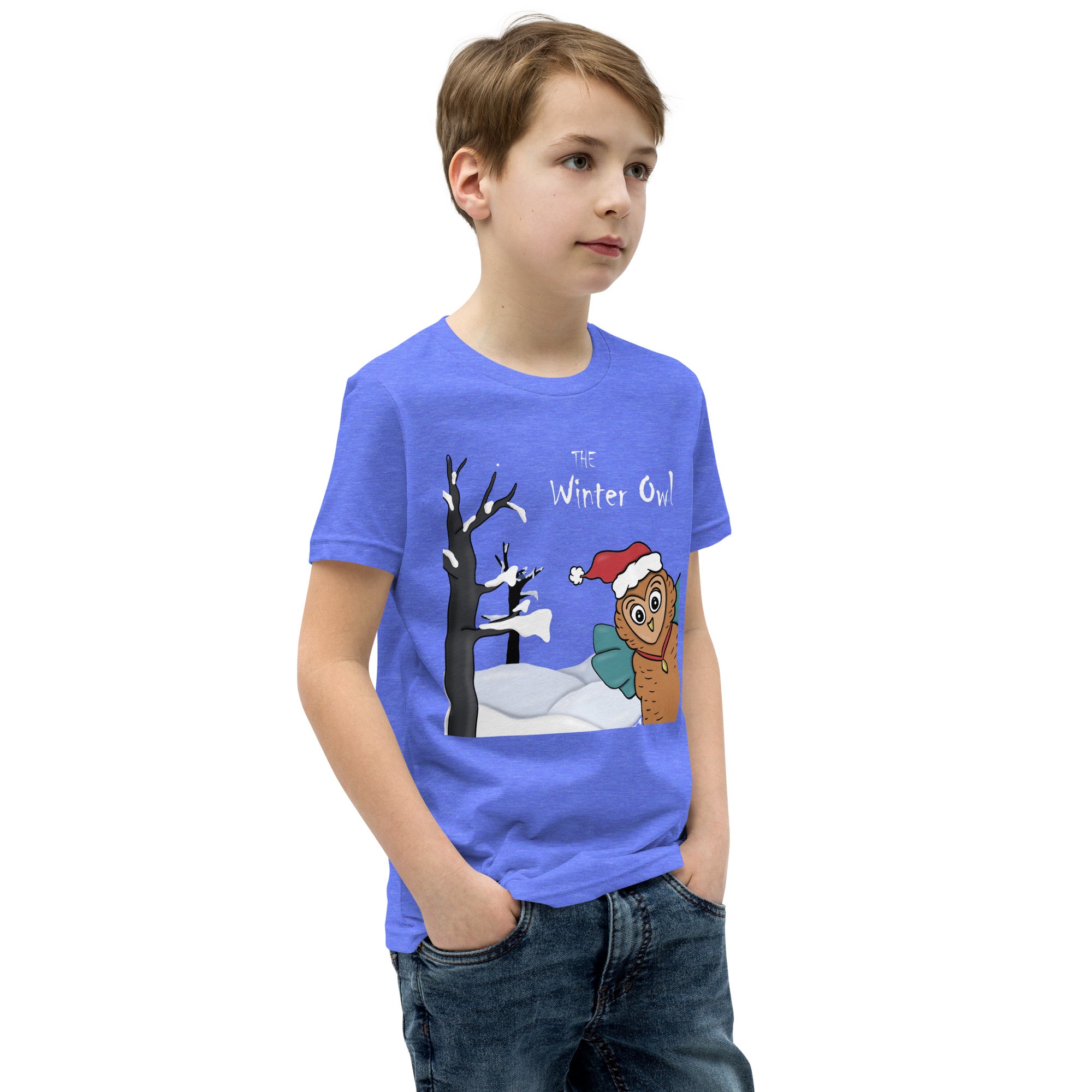 Winter Owl Youth Short Sleeve T-Shirt