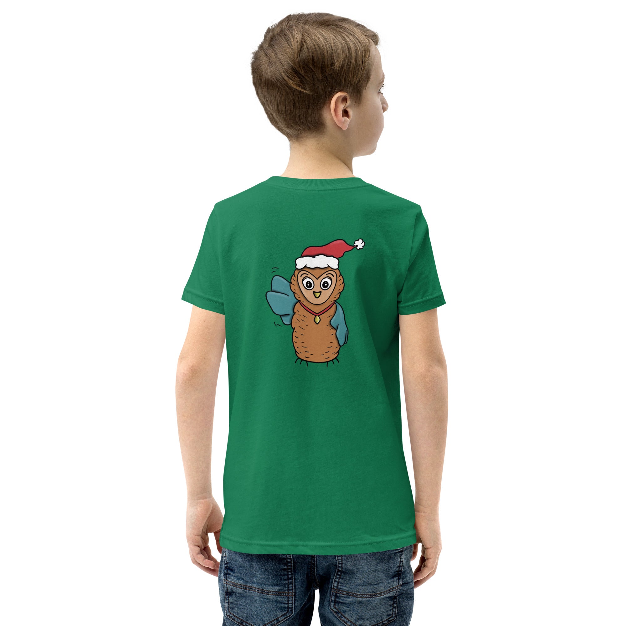 Winter Owl Youth Short Sleeve T-Shirt