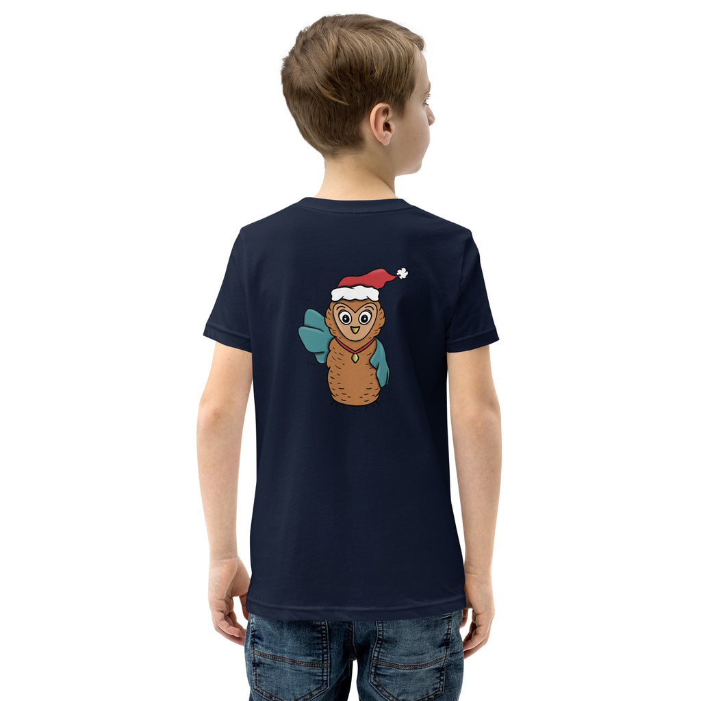 Winter Owl Youth Short Sleeve T-Shirt