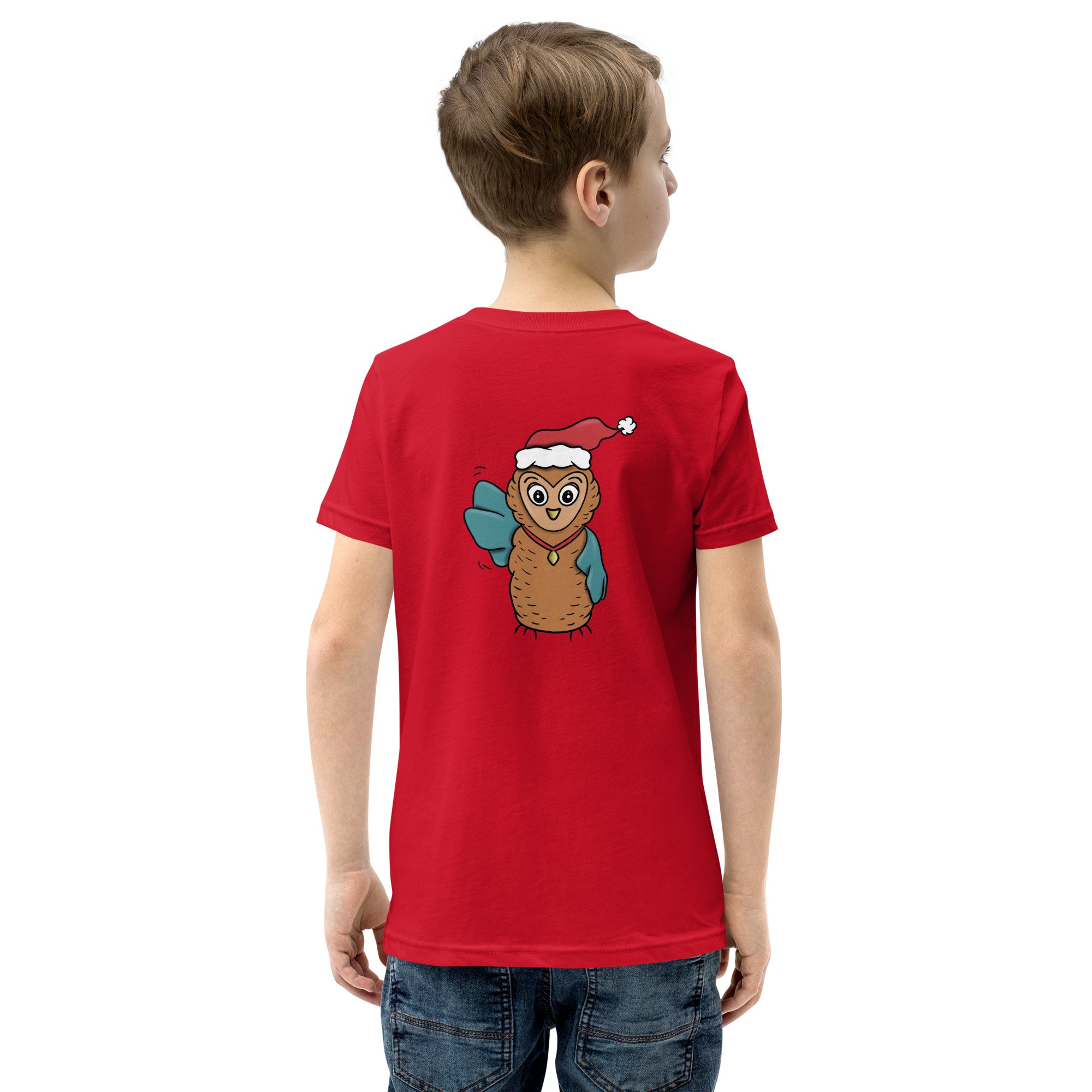 Winter Owl Youth Short Sleeve T-Shirt